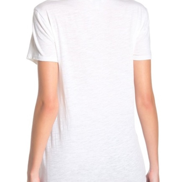 LUCKY BRAND Embroidered Split Neck T-Shirt NWT - Picture 2 of 6